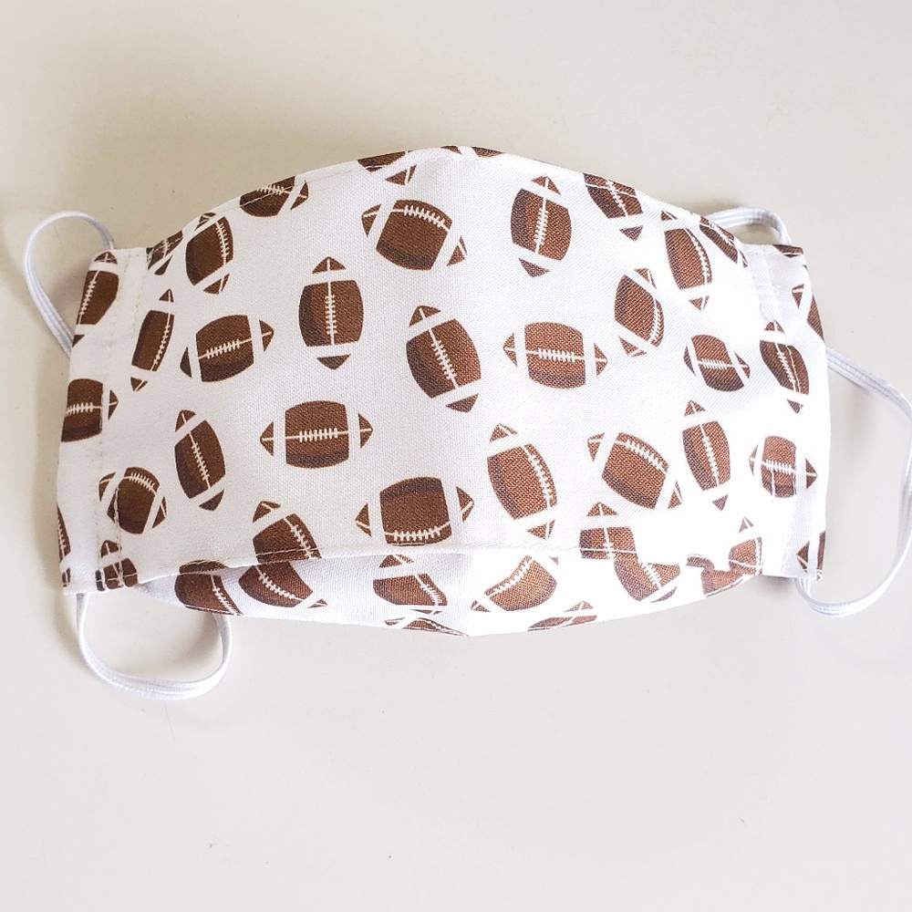 Football Sports 2 Layers Full Coverage Face Mask
